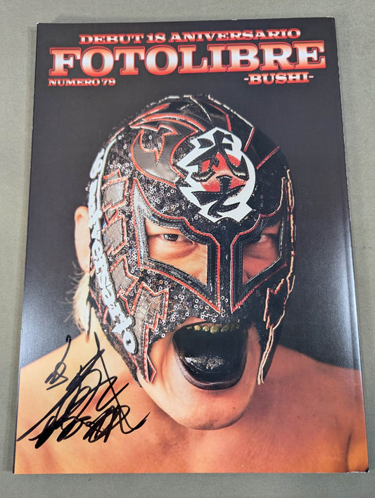 【BUSHI 直筆サイン入り】FOTOLIBRE de Mascara Numero.79