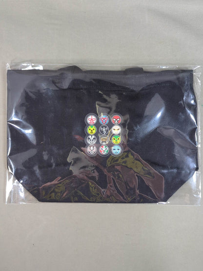 Luchador Mask Illustration Tote Bag
