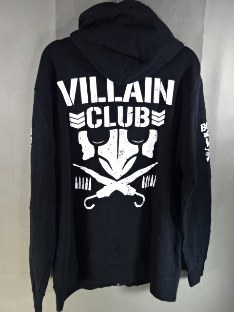 マーティー・スカル 「VILLAIN CLUB」  ジップパーカー