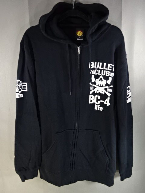 BULLET CLUB「BC 4Life」ジップパーカー
