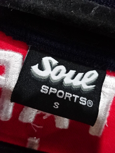 新日本プロレス×SOUL ライオンマーク スタッフ用ジャージジャケット①(レッド)