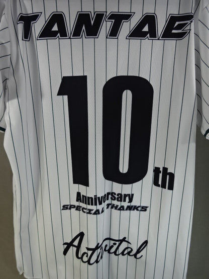 【直筆サイン入り】本間多恵 10周年記念 ベースボールシャツ