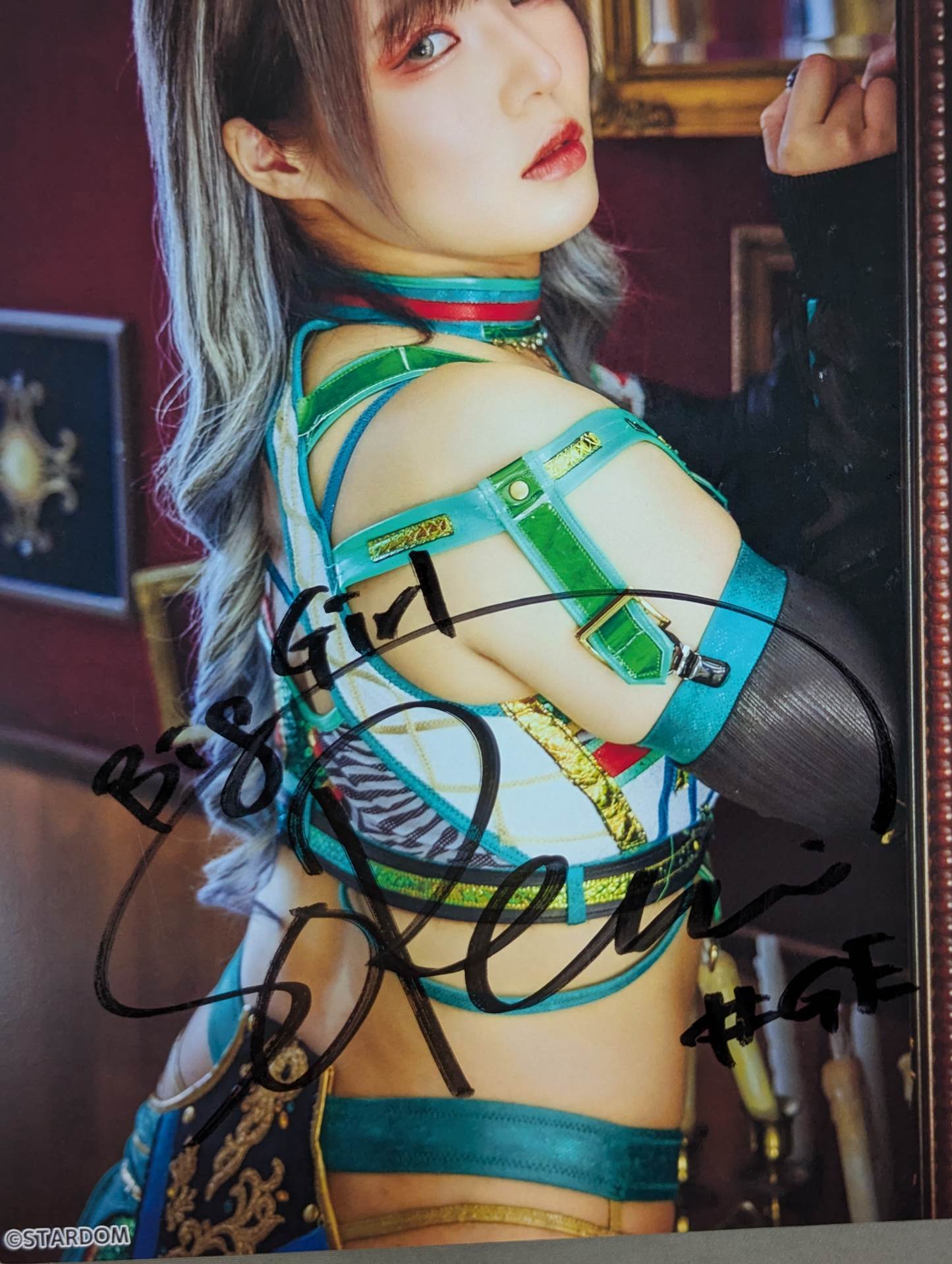 Ami Sohrei  hand signed autograph  Starda Pro-Photo (D-8)