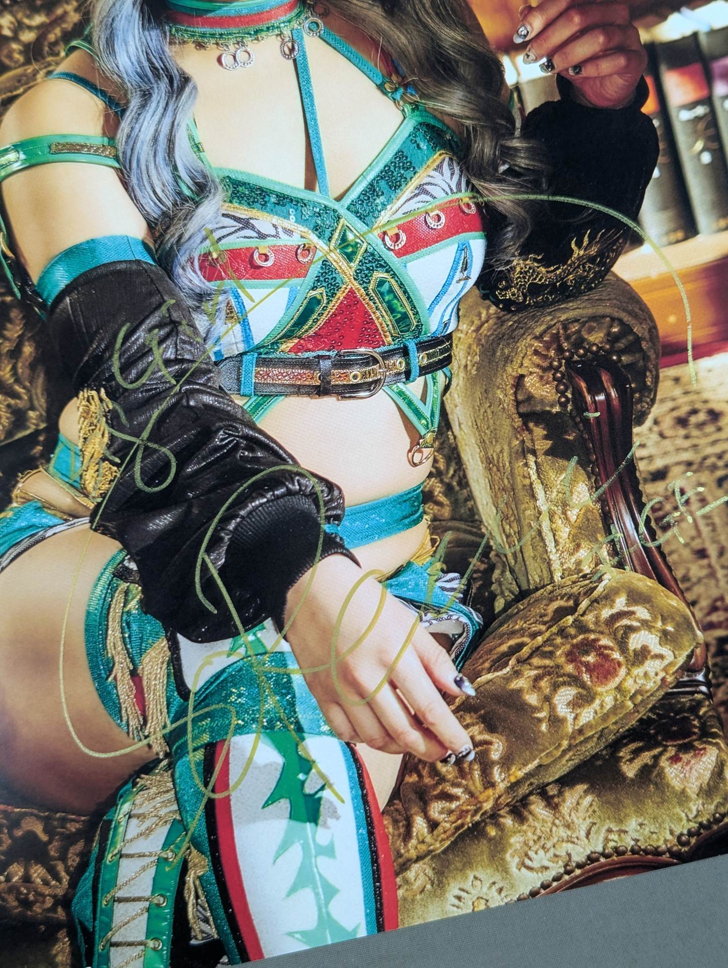 壮麗亜美 直筆サイン入り スターダムポートレート(D-9) – 闘道館