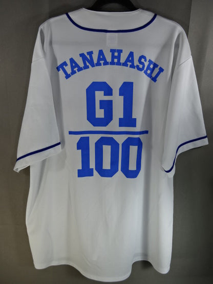 棚橋弘至「GO ACE CLIMAX」べースボールシャツ