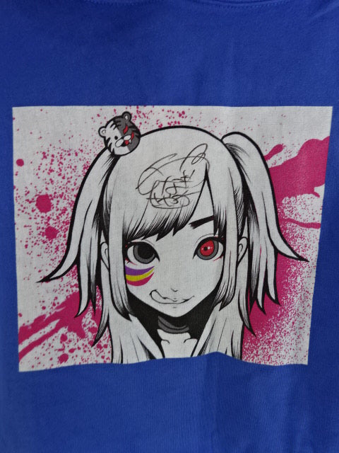 【直筆サイン入り】ウナギ・サヤカ ギャンパーカー②(ブルー)