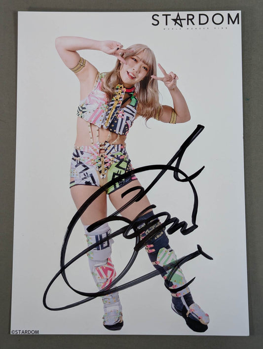 AZM hand signed autograph stardom Pro-Photo (P-6)