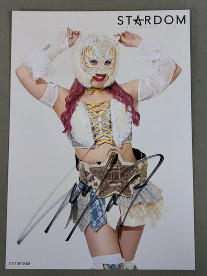 STARLIGHT KID  hand signed autograph  Starda Pro-Photo (D-2)