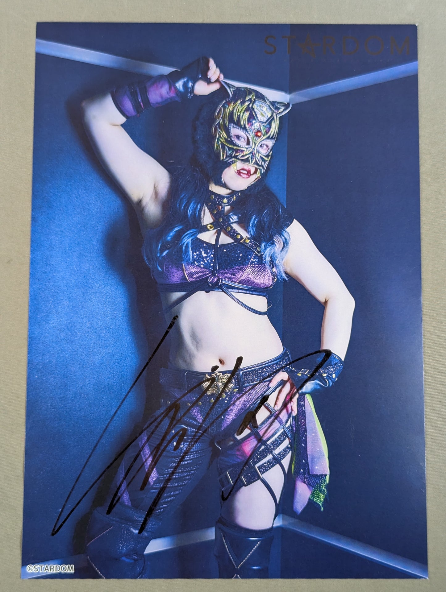 STARLIGHT KID  hand signed autograph  Starda Pro-Photo  (D-5)