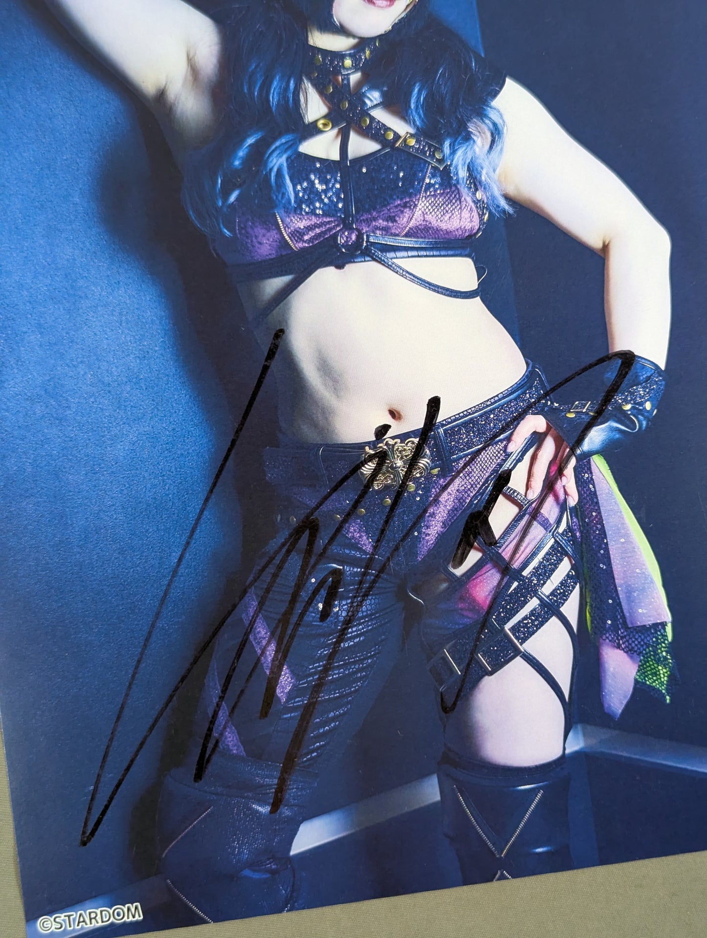 STARLIGHT KID  hand signed autograph  Starda Pro-Photo  (D-5)