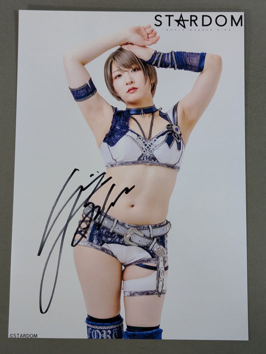 Saori Anou  hand signed autograph  Starda Pro-Photo (C-8)