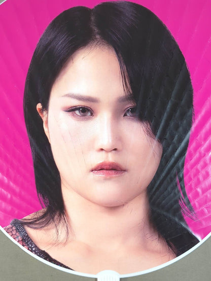 山下実優 東京女子プロレス ジャンボうちわ