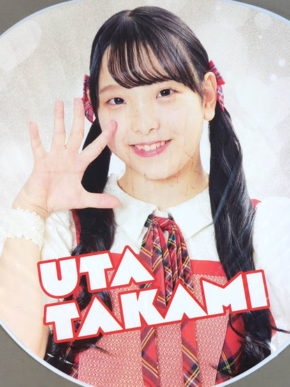 高見汐珠 東京女子プロレス ジャンボうちわ