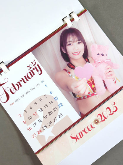 Sareee 2025年 卓上カレンダー