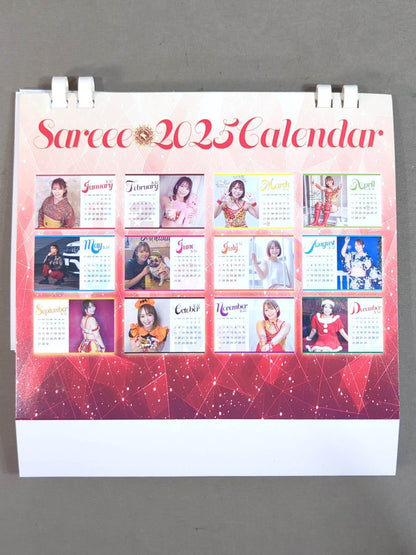 Sareee 2025年 卓上カレンダー