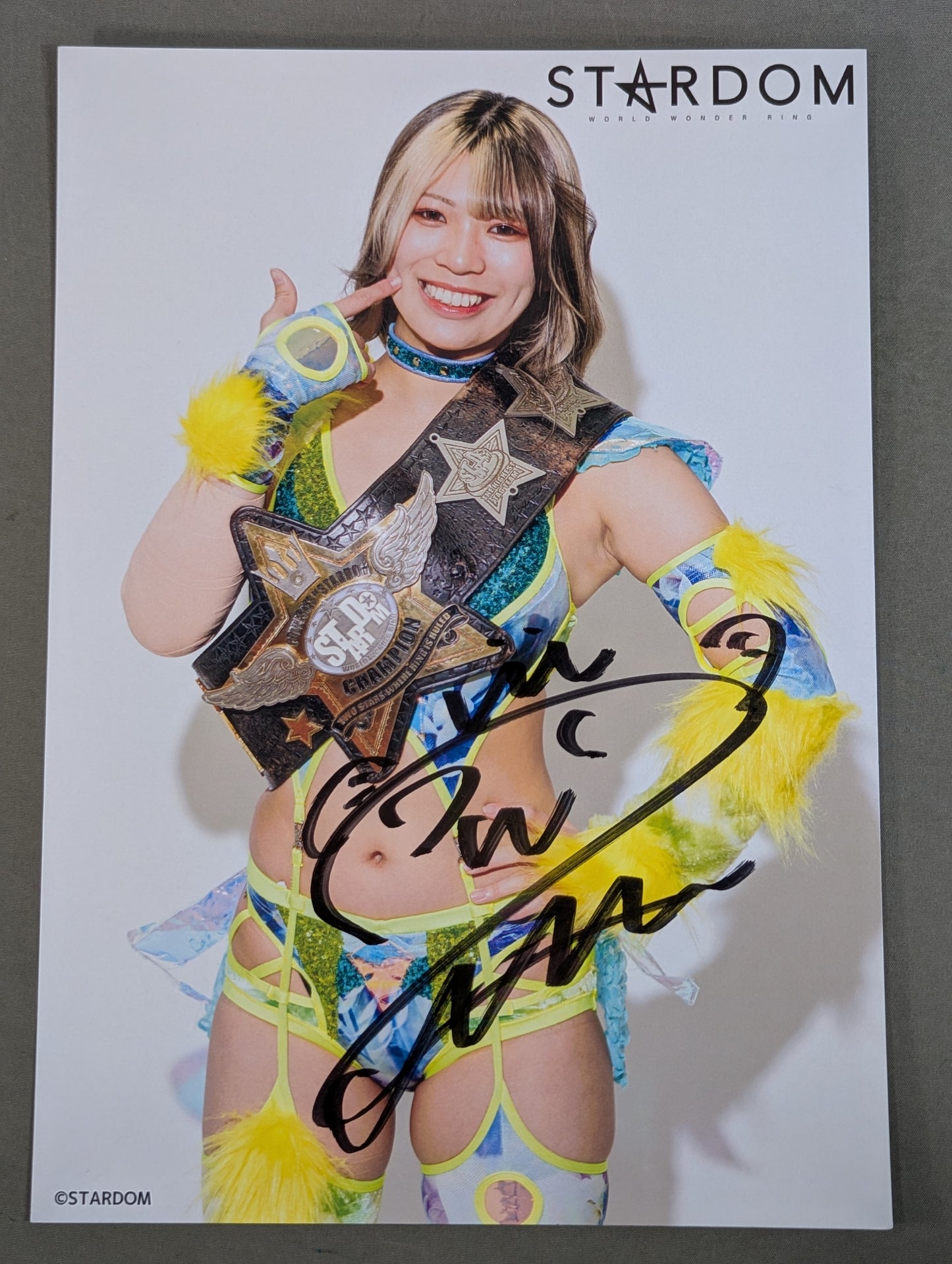 HANAN  hand signed autograph  Starda Pro-Photo (E-9)