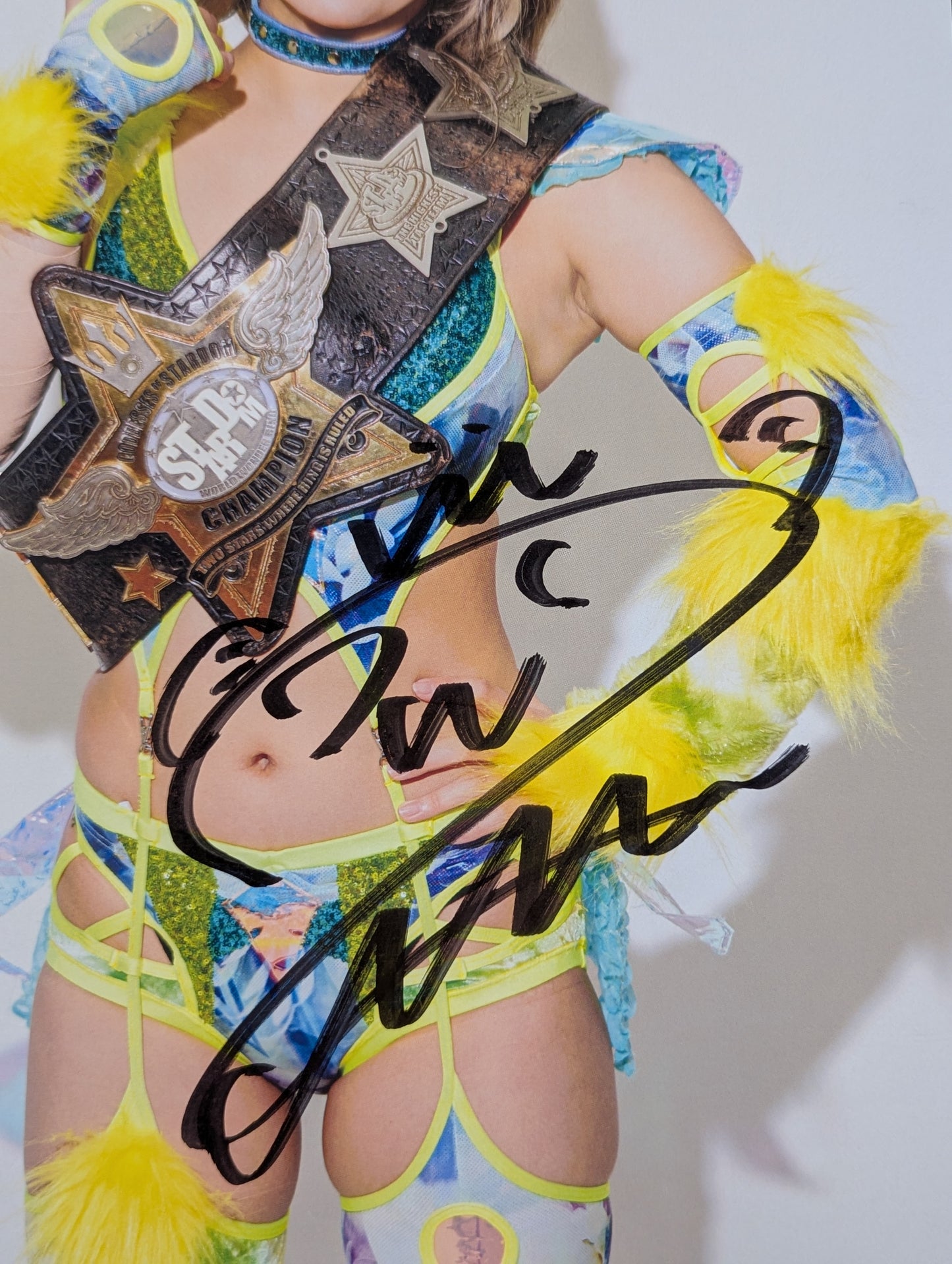 HANAN  hand signed autograph  Starda Pro-Photo (E-9)