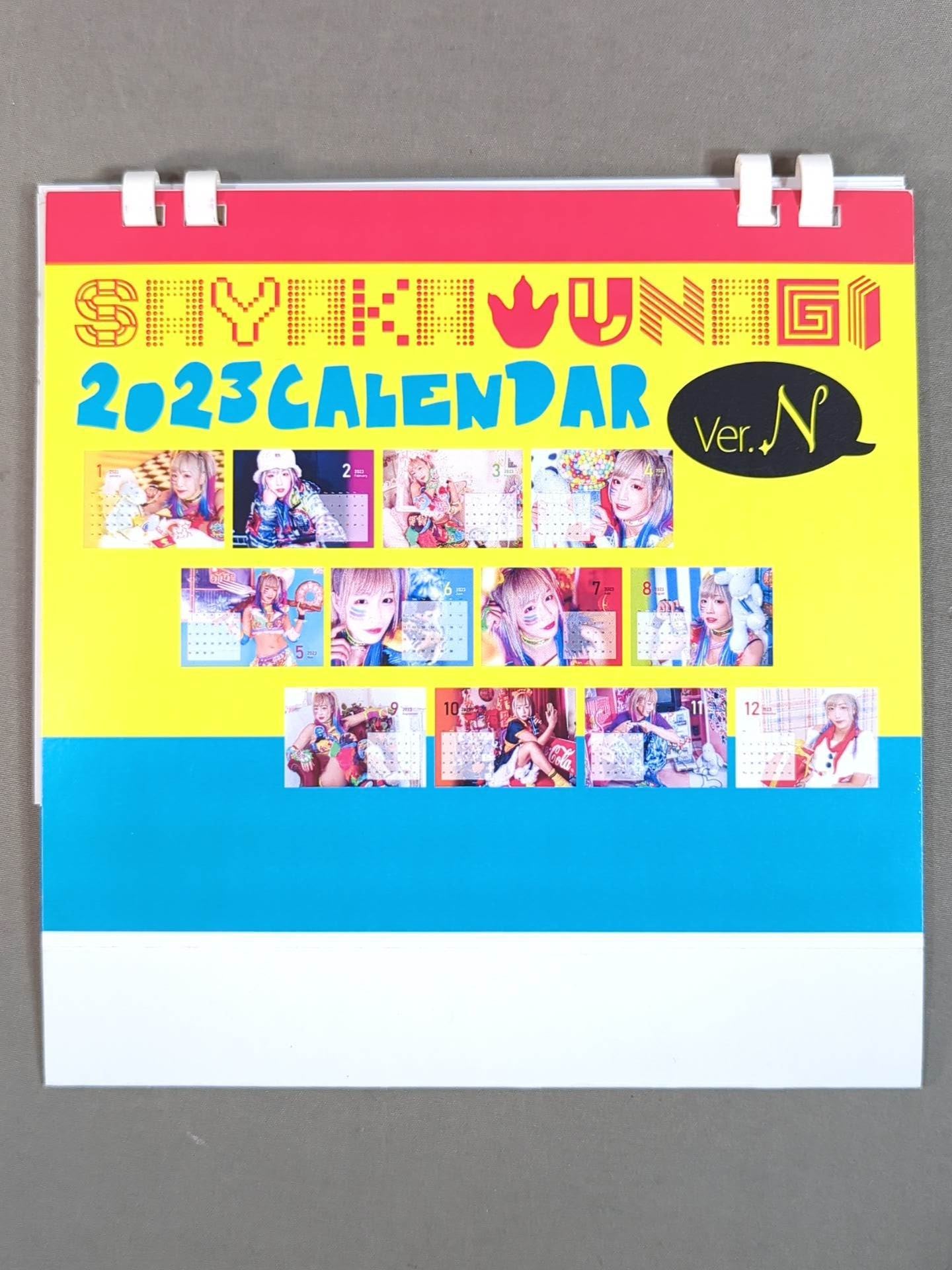 ウナギ・サヤカ 2023年 卓上カレンダー