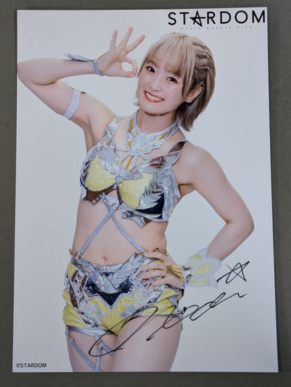 NATSUPOI  hand signed autograph  Starda Pro-Photo  (O-5)