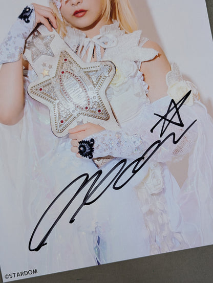 NATSUPOI  hand signed autograph  Starda Pro-Photo  (O-6)