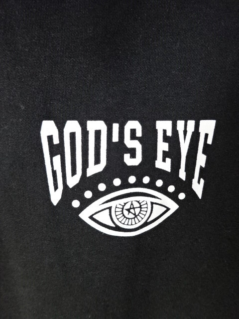 スターダム×アベイル God’s Eye プルオーバーパーカー(ブラック)
