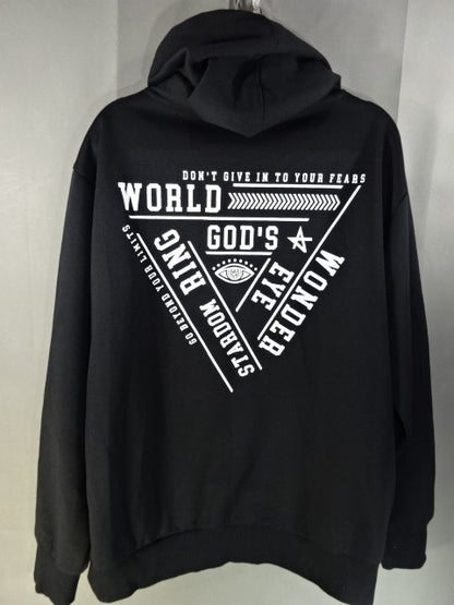 スターダム×アベイル God’s Eye プルオーバーパーカー(ブラック)