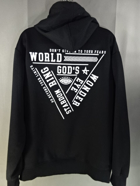 スターダム×アベイル God’s Eye プルオーバーパーカー(ブラック)