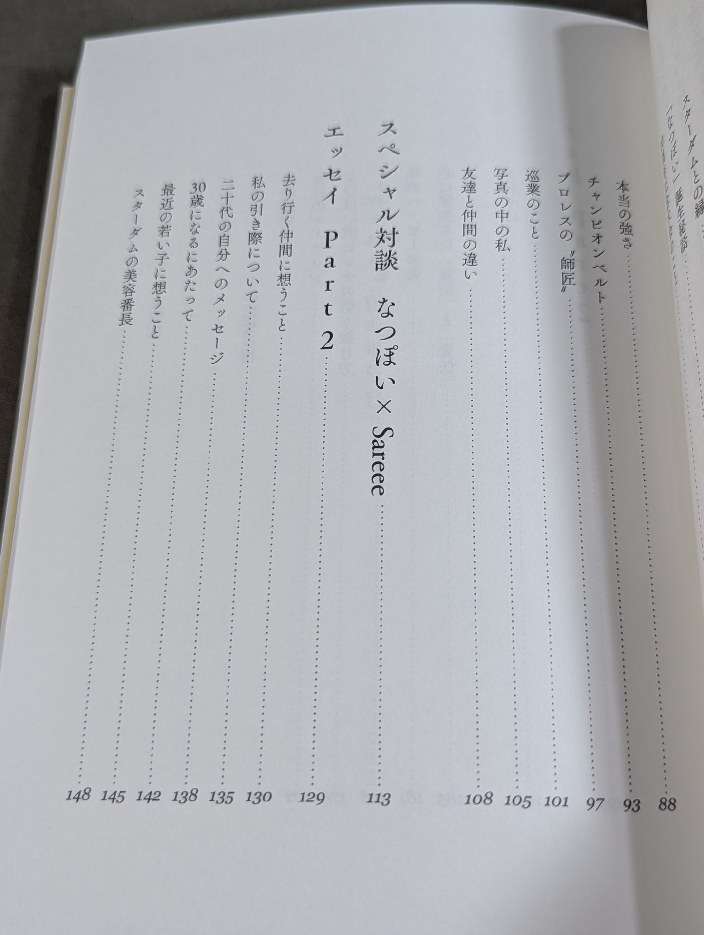 【hand signed autograph】 NATSUPOI  Photo Essay 29/30 (Nikyu Sanzero)