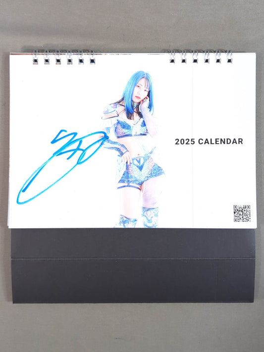 【直筆サイン入り】世羅りさ 2025年 卓上カレンダー
