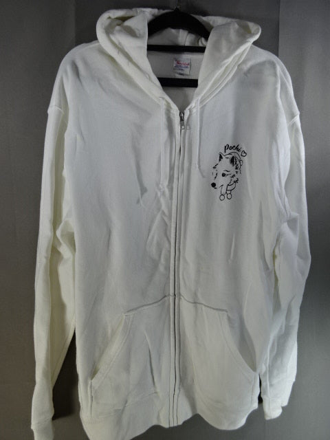 岩谷麻優 ジップパーカー③(ホワイト)