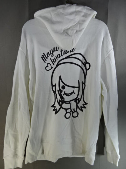 岩谷麻優 ジップパーカー③(ホワイト)