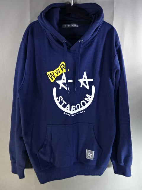 スターダム×アベイル プルオーバーパーカー①(ネイビー)