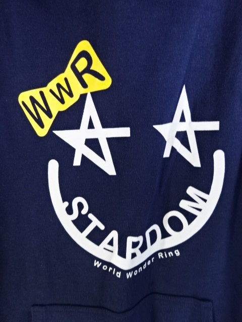 スターダム×アベイル プルオーバーパーカー①(ネイビー)