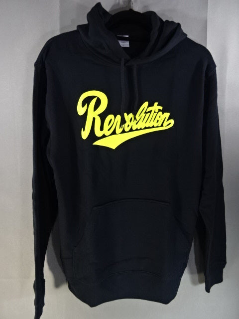 天龍源一郎「Revolution」プルオーバーパーカー①(ブラック)