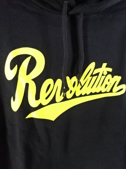 天龍源一郎「Revolution」プルオーバーパーカー①(ブラック)