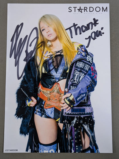 Momo Watanabe  hand signed autograph  Starda Pro-Photo  (K-3)