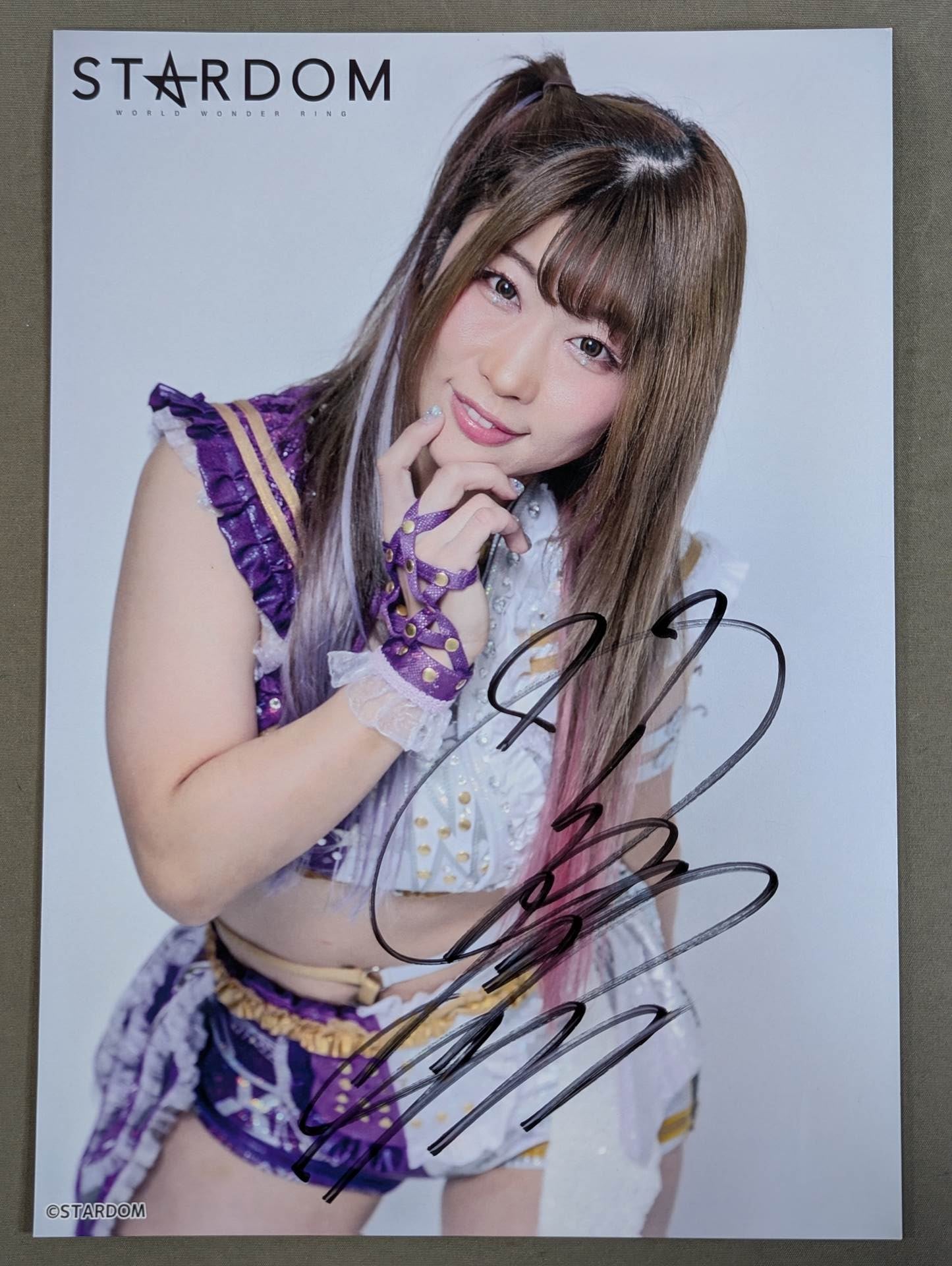 Tam Nakano  hand signed autograph  Starda Pro-Photo (C-5)