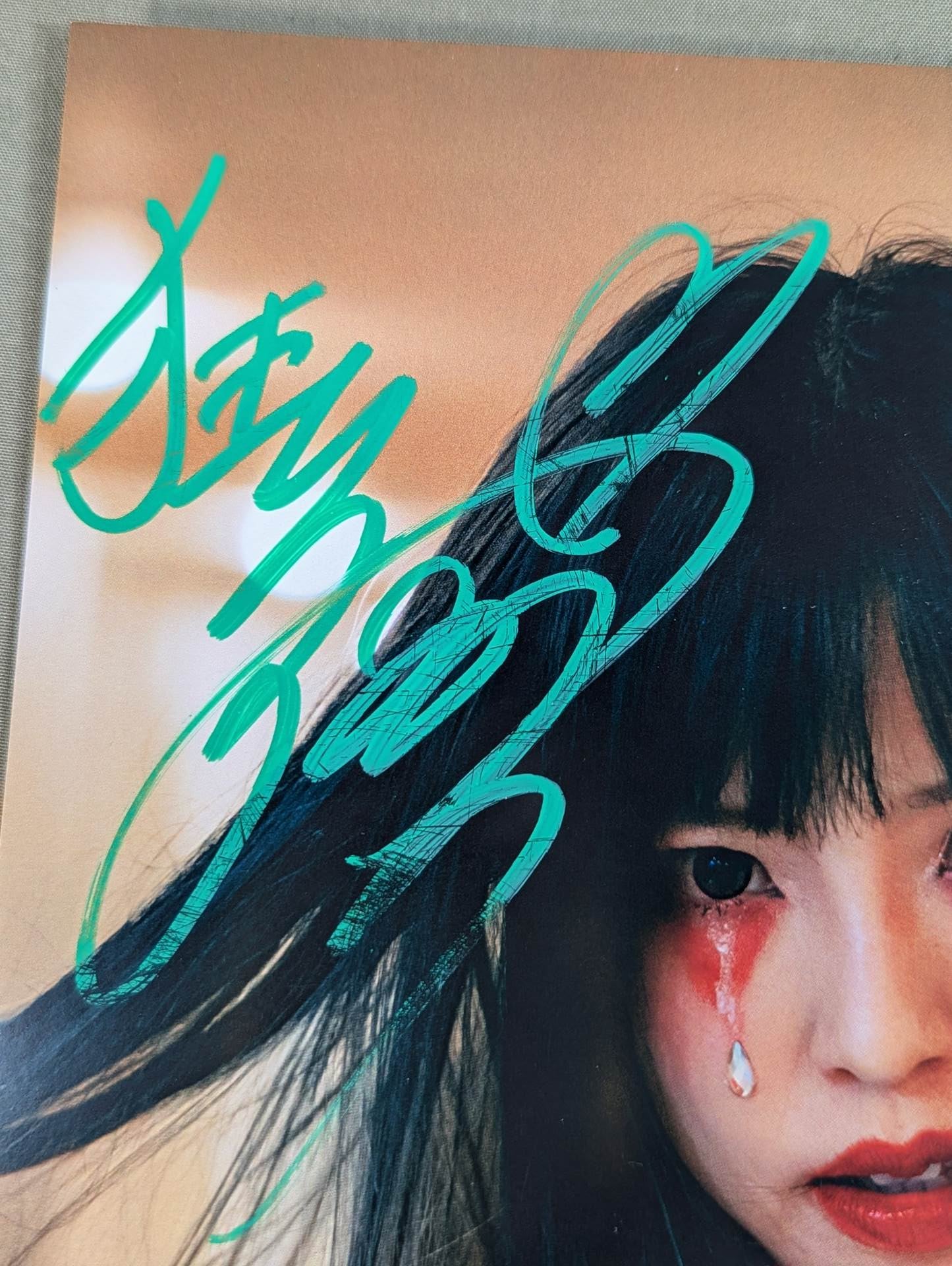 Mina Shirakawa  hand signed autograph  Starda Pro-Photo  (I-5)