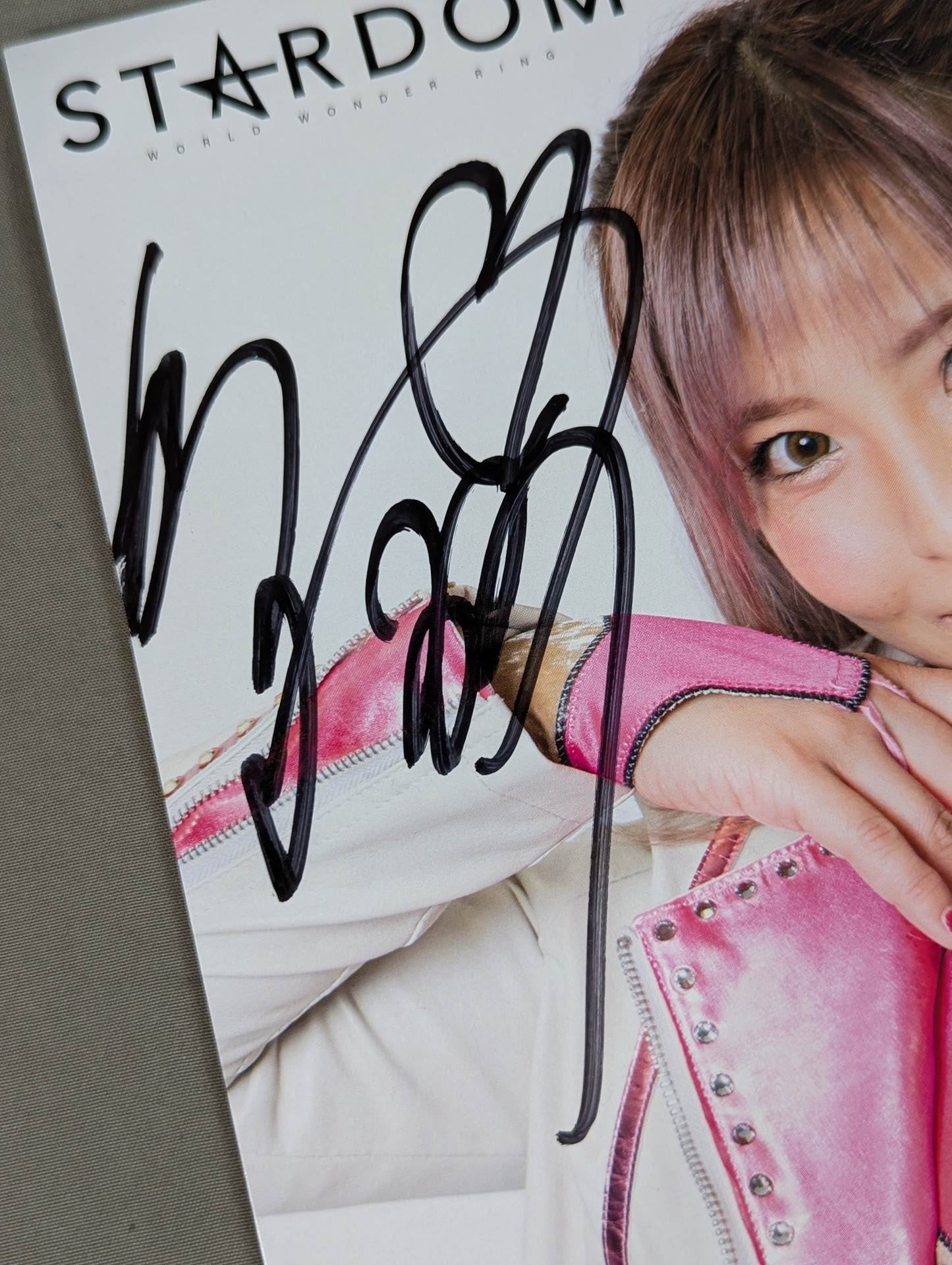 Mina Shirakawa  hand signed autograph  Starda Pro-Photo  (I-6)