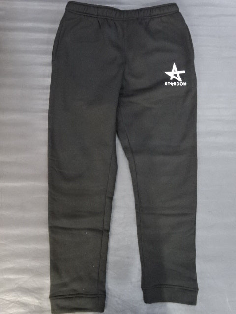 スターダム×アベイル スウェットパンツ①(ブラック)