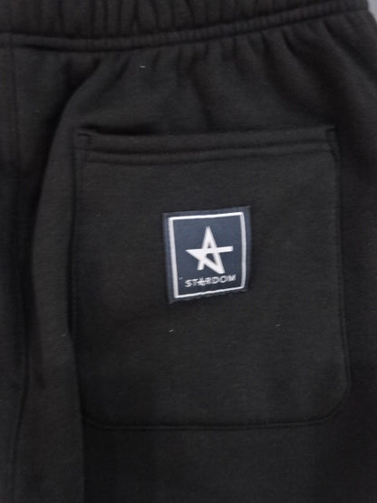スターダム×アベイル スウェットパンツ①(ブラック)
