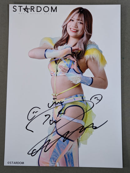 HANAN  hand signed autograph  Starda Pro-Photo  (F-1)