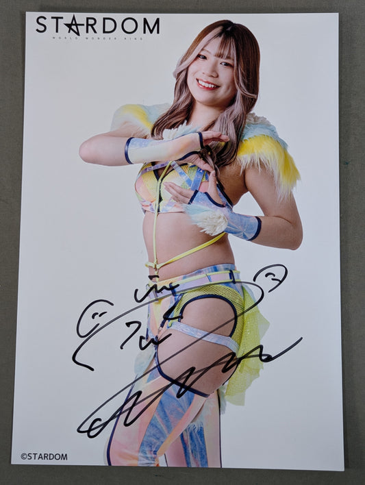 HANAN  hand signed autograph  Starda Pro-Photo  (F-1)