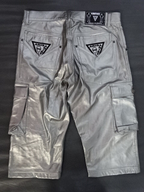 ARISTRIST AT シャイニークロップドパンツ