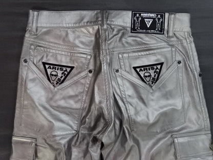 ARISTRIST AT シャイニークロップドパンツ