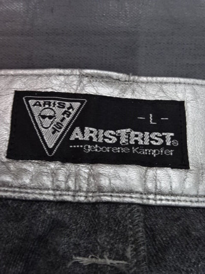 ARISTRIST AT シャイニークロップドパンツ