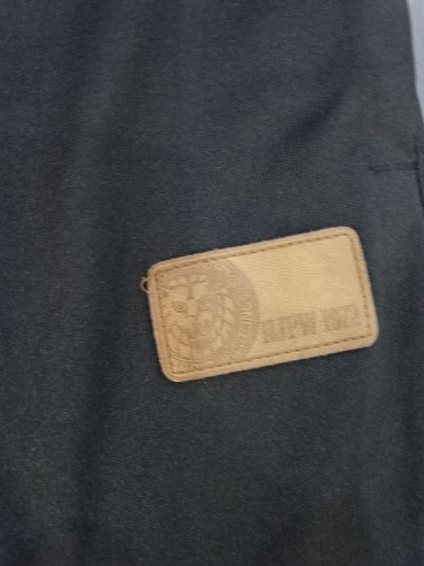 新日本プロレス×しまむら ジャージハーフパンツ①(ブラック)