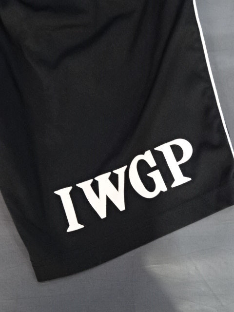 新日本プロレス×しまむら ジャージハーフパンツ②(ブラック)