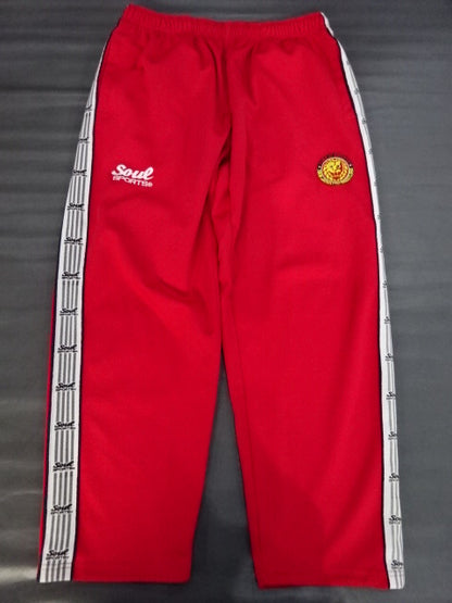 新日本プロレス×SOUL セットアップジャージ⑥(レッド)