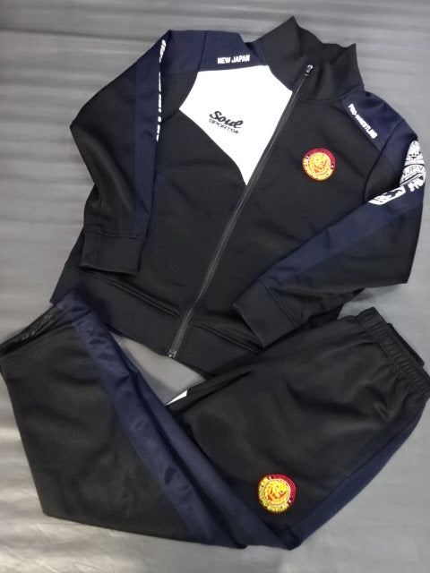 新日本プロレス×SOUL セットアップジャージ⑦(ブラック